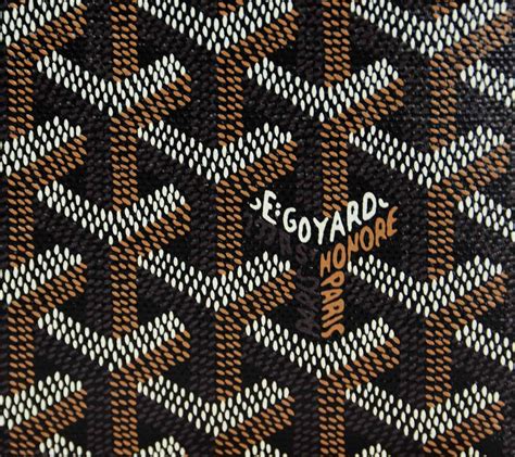 goyard chevron pattern|Goyard prints and colors.